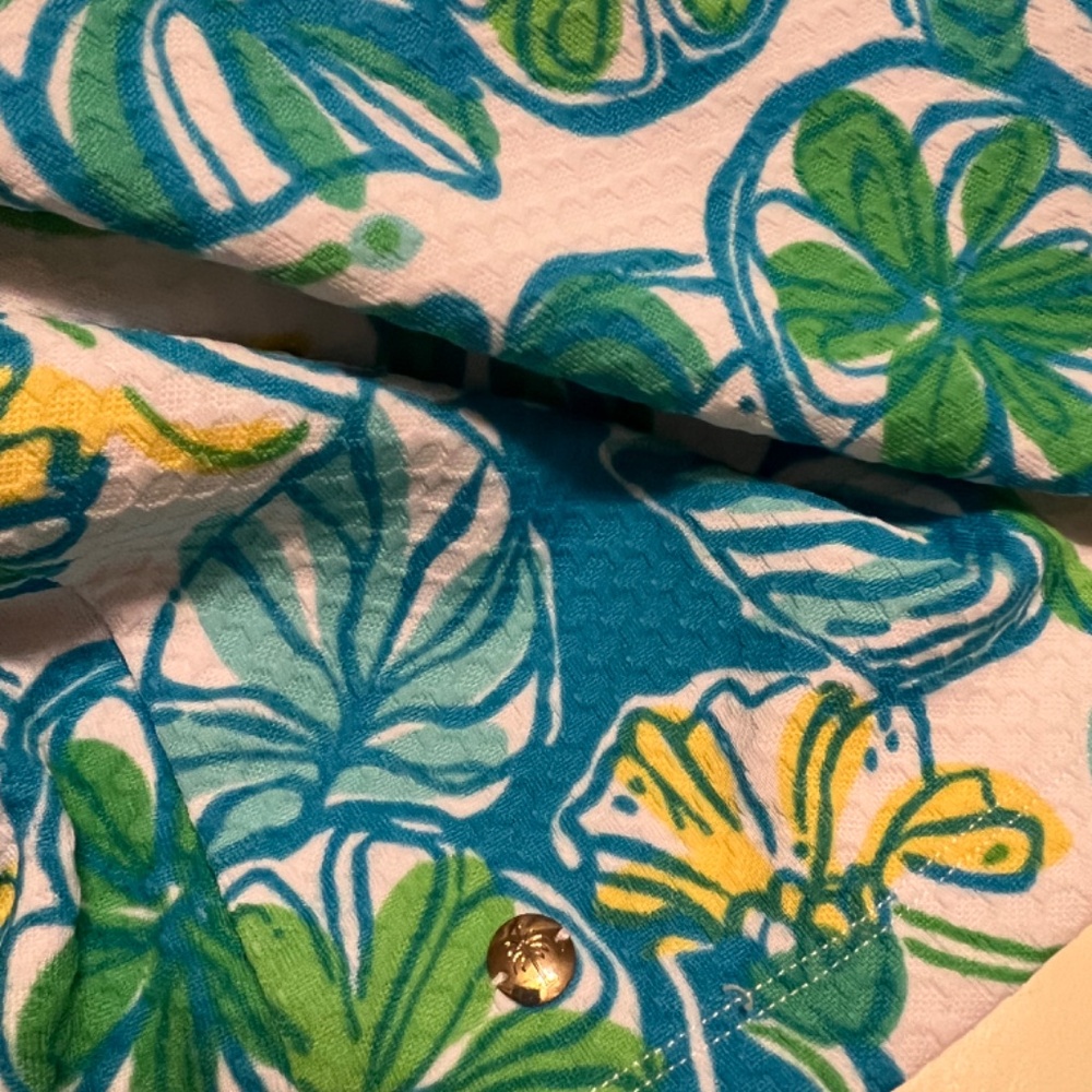 Lilly Pulitzer Rayna Sweet & Sour Knit Pique Polo Dress - Picture 5 of 6